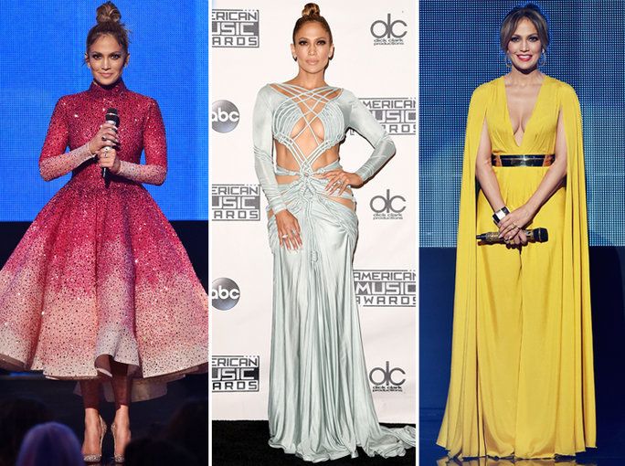 J Lo's AMA Outfits Lead