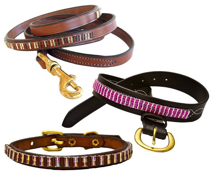 Χάντρες Dog Collar, Leash, and Belt