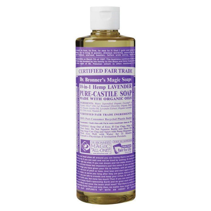 Δρ. Bronner's Pure Castile Soap in Lavender 