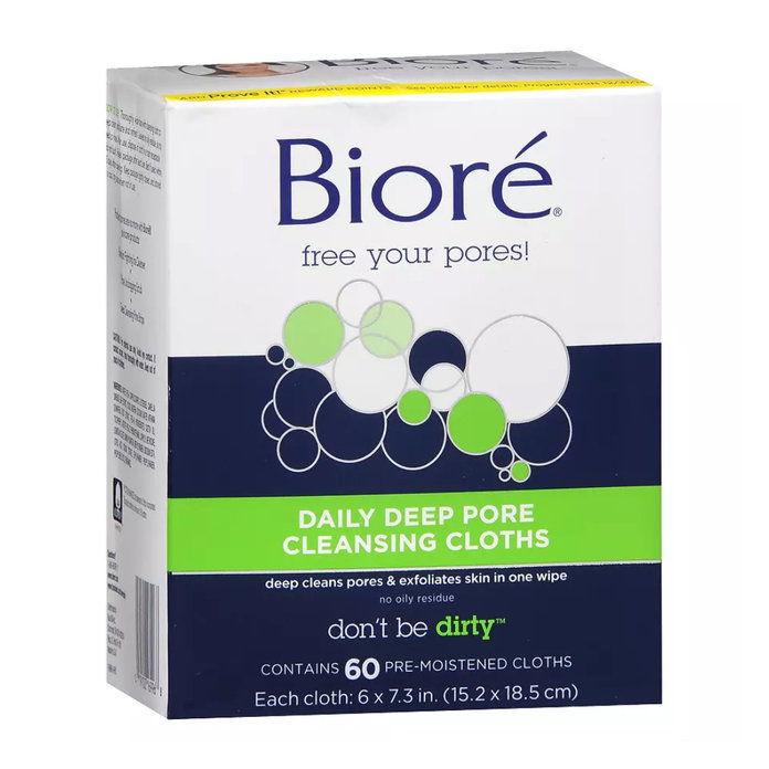 Biore Daily Cleansing Cloths