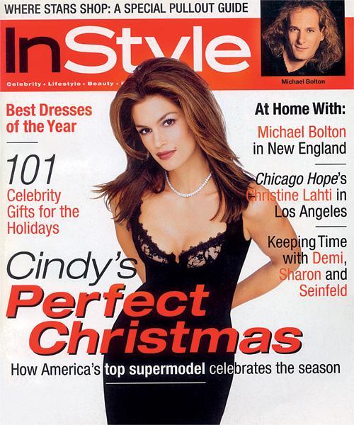 Με στυλ Covers - December 1996, Cindy Crawford