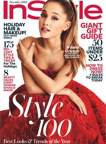 Със стил Covers - December 2014, Ariana Grande