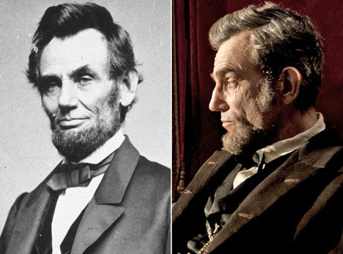 Даниел Day-Lewis as Abraham Lincoln 