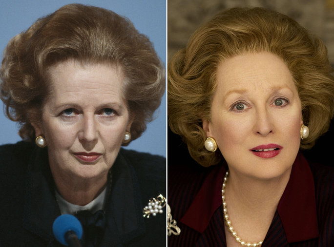 Мерил Streep as Margaret Thatcher 