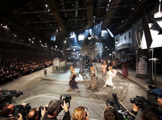 Lagerfeld's #ParisInRome Set for Chanel