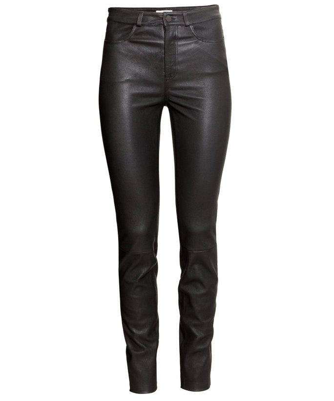 Н & М Leather Pants 