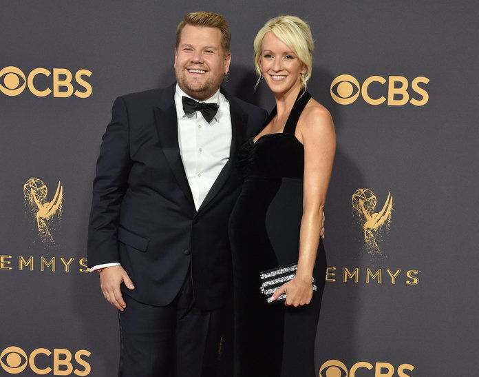 James Corden and Wife - LEAD