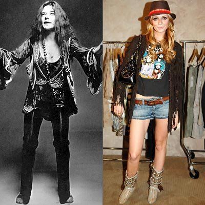 Янис Joplin, Sienna Miller, Rocker Chick Chic, Times, celebrity style
