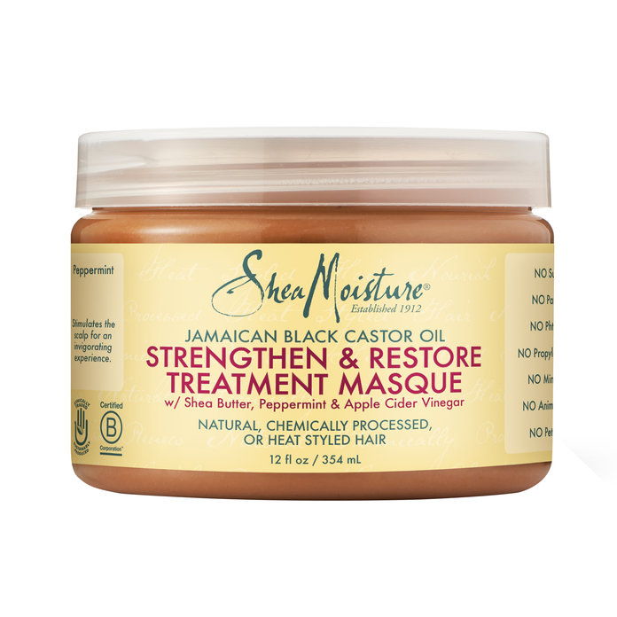 Шей Moisture Jamaican Black Castor Oil Strengthen & Restore Treatment Masque