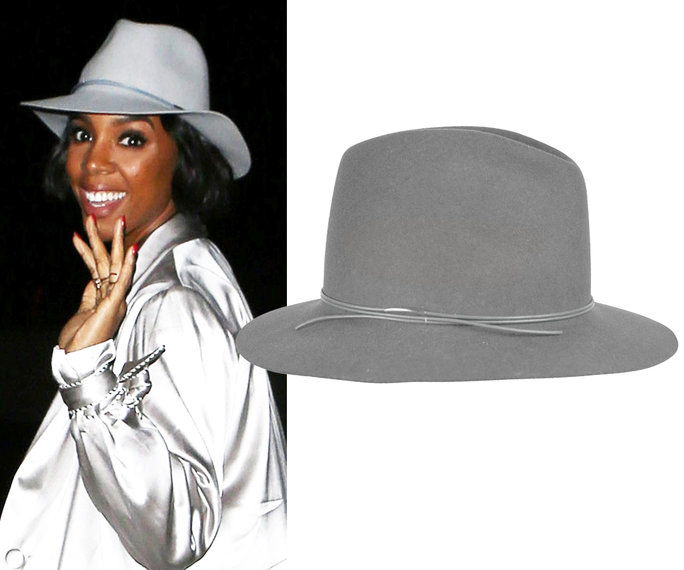 Kelly Rowland in Hat Attack hat