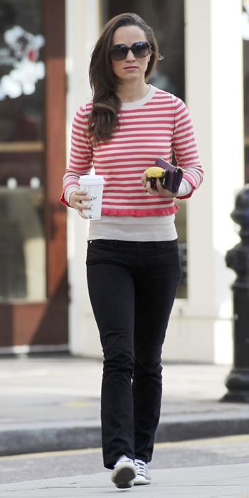 Pippa Middleton - Goldsign slim leg jeans