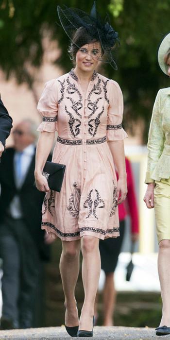 Pippa Middleton - Alice Temperley dress