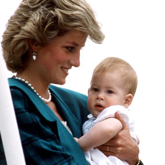 принц Harry, Princess Diana