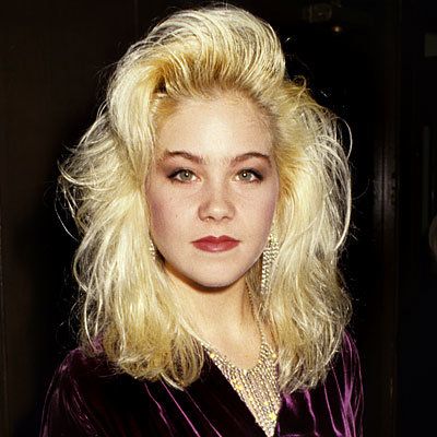 Χριστίνα Applegate, 1986, transformation, celebrity hair, celebrity makeup