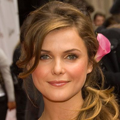 Keri Russell, Transformation, curly hair