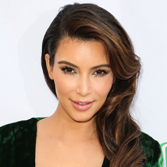 Κιμ Kardashian - Transformation - Hair - Celebrity Before and After