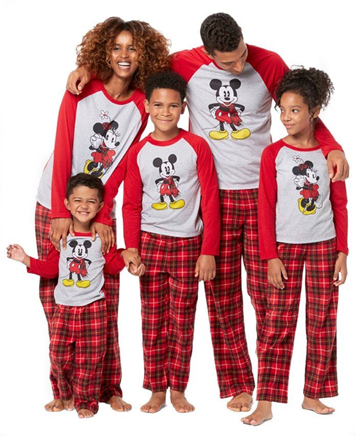 Γελοιοποίηση Mouse Family Pajama Set