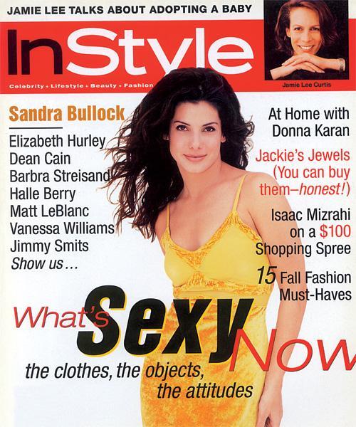 Με στυλ Covers - September 1996, Sandra Bullock