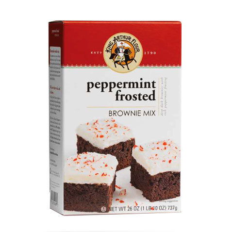 цар Arthur Flour Peppermint Frosted Brownie Mix
