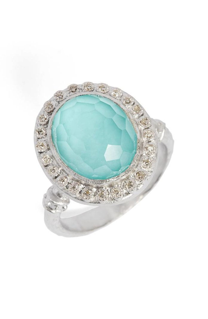 Άρμεντα New World Diamond & Turquoise Ring