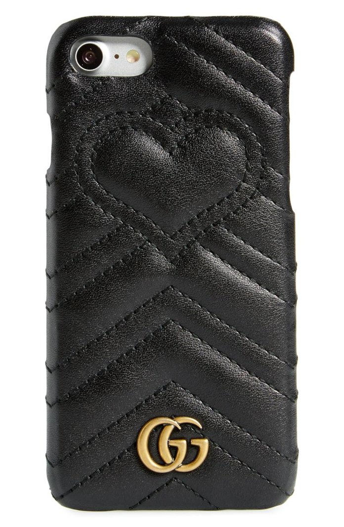 Γκούτσι GG Marmont Leather iPhone 7 Case