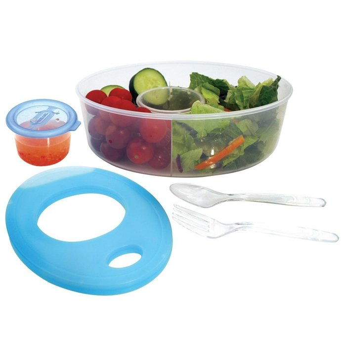 Frigidaire Plastic Salad Food Storage Container with Cool Pack