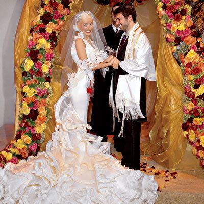 сватба Day Details: Christina Aguilera and Jordan Bratman