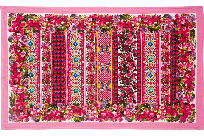 Dolce & Gabbana Printed Cotton-Terry Towel 