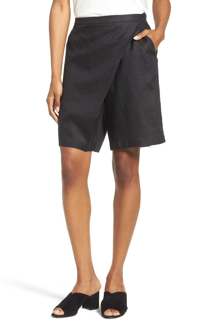 органичен Linen Sarong Shorts
