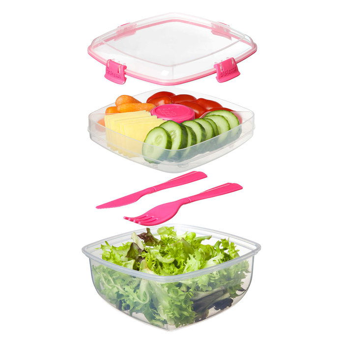 Sistema® 37.2 oz. Salad To Go Container