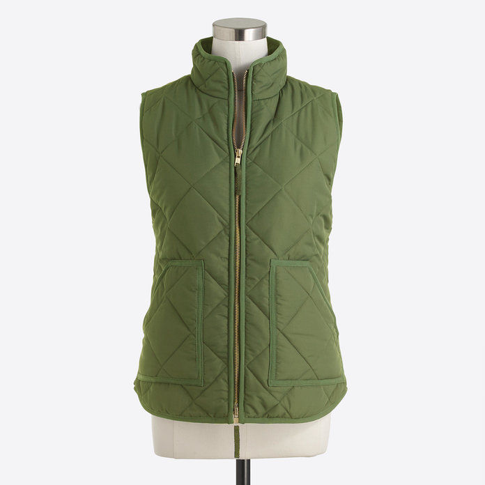 J.Crew Quilted puffer vest