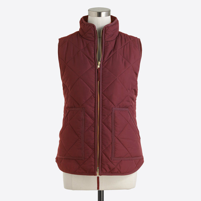 J.Crew Quilted puffer vest