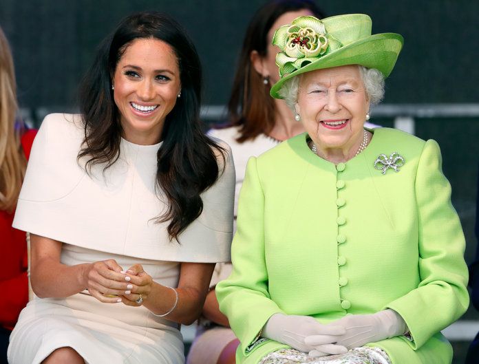 Най- Duchess Of Sussex Undertakes Her First Official Engagement With Queen Elizabeth II