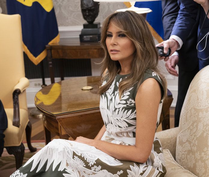 президент Trump Hosts Spain's King Felipe And Queen Letizia At The White House