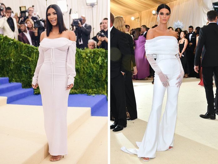 Ким Kardashian and Kendall Jenner