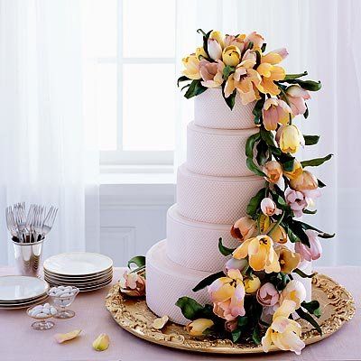 τουλίπα decorated cake