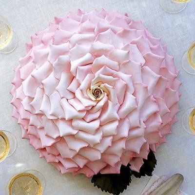 τριαντάφυλλο inspired cake