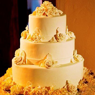 на wedding cake